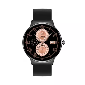 Smartwatch Colmi V89 schwarz mit Bluetooth und Herzfrequenzmesser