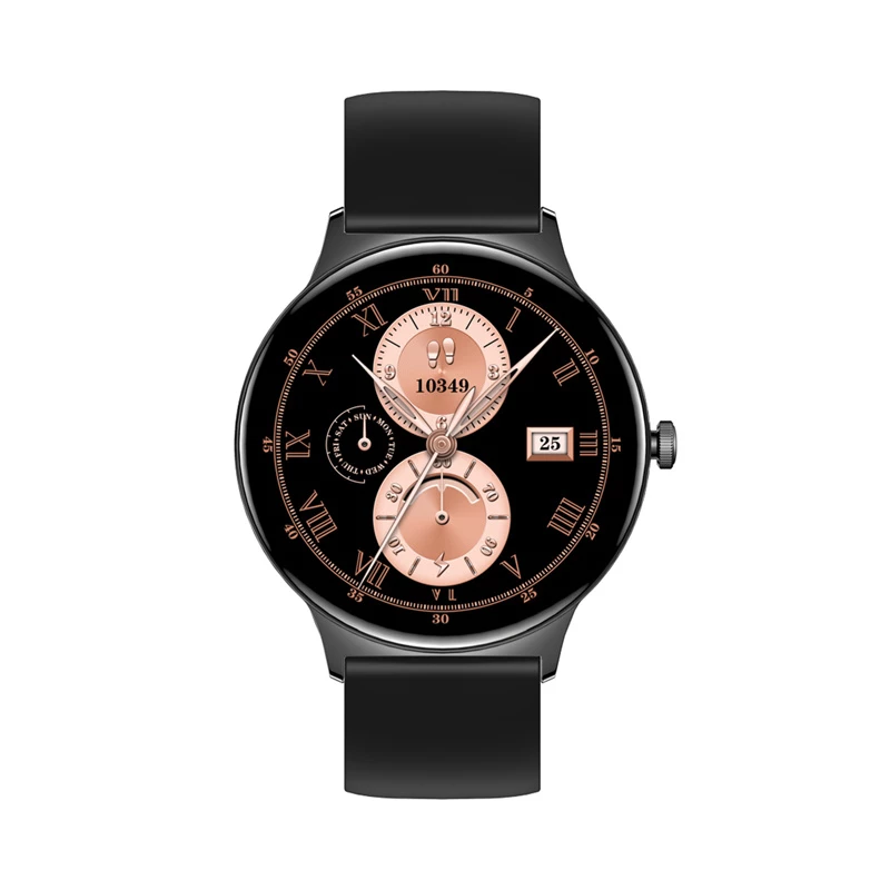Smartwatch Colmi V89 schwarz mit Bluetooth und Herzfrequenzmesser