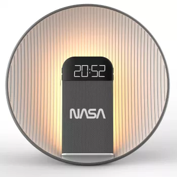 NASA SPC600 Bluetooth-Lautsprecher/Wecker/Kabelloses Ladegerät