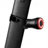 Rockbros Q5 schwarzes Rücklicht für Fahrräder mit intelligentem STOP-System