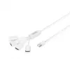 USB-Hub Digitus schlank Spider DA-70216
