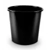 Mülleimer Forpus, 11 l, schwarz, Kunststoff