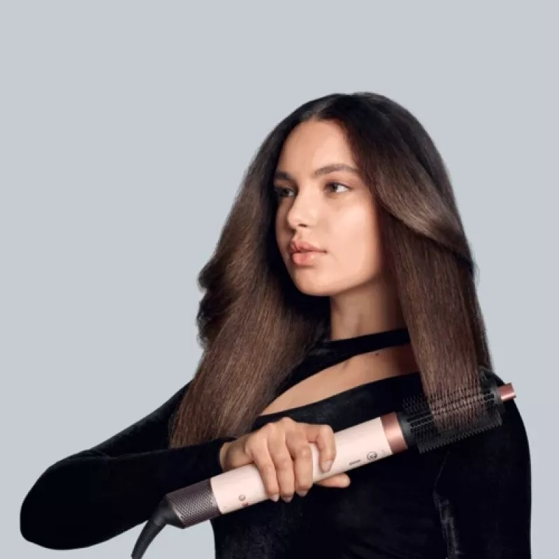Airwrap Co-anda2x Straight + Wavy, Multistyler creme/roségold, Bluetooth, 1.700 Watt