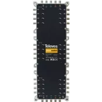 Multiswitch Televes MS524C — Multischalter mit 5 Ausgängen und 24 Eingängen für Satelliten- und terrestrische Verteilung