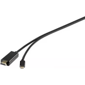 Renkforce RF-4535910 USB-Grafikadapter 3840 x 2160 Pixel Schwarz (RF-4535910)