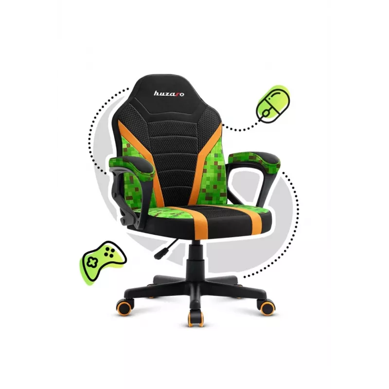 Gaming-Stuhl für Kinder Huzaro Ranger 1.0 Pixel Mesh