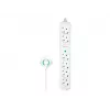 Power Extension LogiLink LPS271 1.5m 6 AC Outlets Indoor White