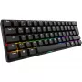 Tastatur Sharkoon 100065630 60% kabelgebunden USB QWERTZ deutsch schwarz