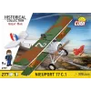 Konstruktionsset Cobi Blocks Nieuport 17 C.1 277 Stück — Modellflugzeug-Bausatz, Sammelbares Steckbaustein-Set