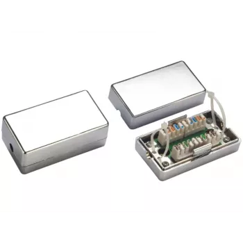 Alantec WTM07 Netzwerk-Anschlussdose Cat5e Silber