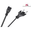 Stromkabel MACLEAN MCTV-809 — 1,5 m, Netzstecker Typ C auf C1-Kupplung, 220–250 V