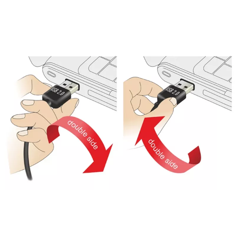 USB-Kabel DeLOCK 5m USB 2.0 A - Mini-USB m/m