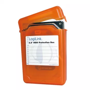 Schutzbox für HDD 3,5', orange