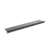 Patchpanel LANBERG PPS5-0024-B 24-Port CAT5e, Metall, 0,5 U, 445×99×22,3 mm, schwarz