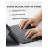 inateck Tastatur iPad 11 iPad 10. Gen. Kom. QWERTZ grau