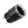 Shelly Plug S MTR Gen3 Smart Outlet (Schwarz)