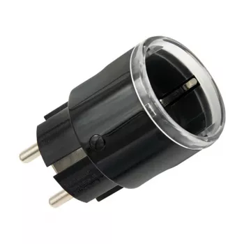 Shelly Plug S MTR Gen3 Smart Outlet (Schwarz)
