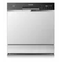 Geschirrspüler Toshiba DW-08T2EE(W)-PL, 8 Gedecke, Energieeffizienzklasse F, 49 dB, 55×59×50 mm