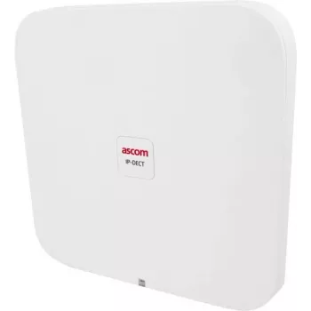 ASCOM DB1 - DECT-Basisstation (DECT GAP/CAP Funkschnittstelle | interne Antenne) - in Weiß (DB1-A3A)