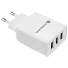 Everactive PHONE CHARGER 3X USB 3, 4A WHITE