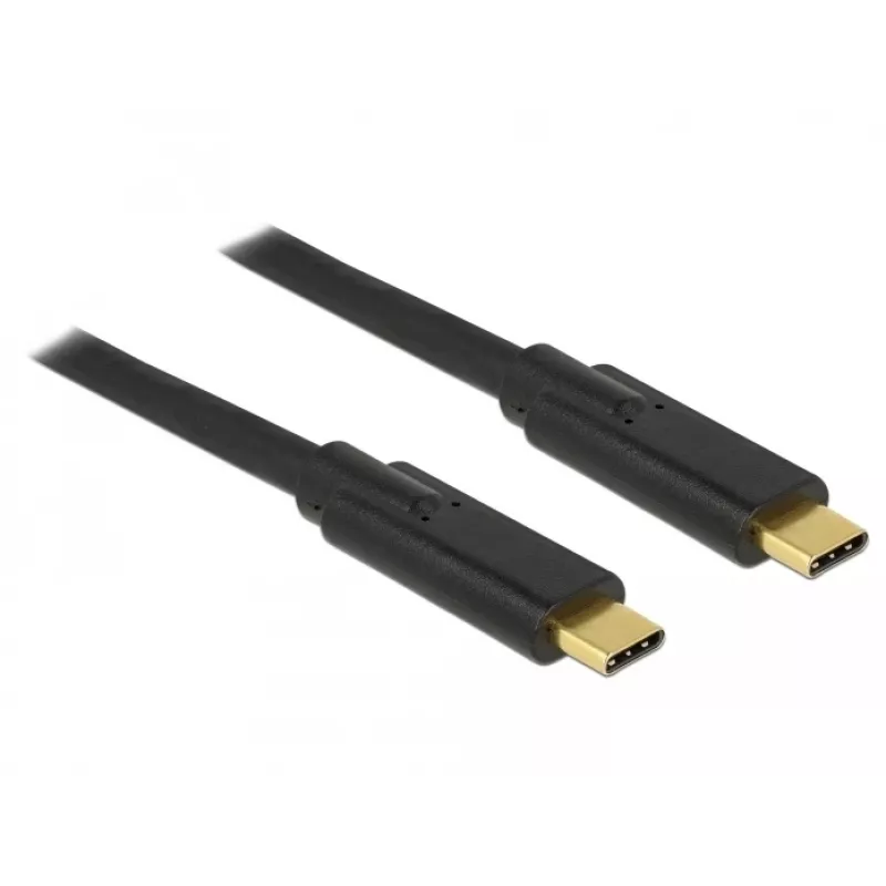 USB-Kabel DeLOCK 85527 USB 3.2 Gen 1 2 m USB C Schwarz