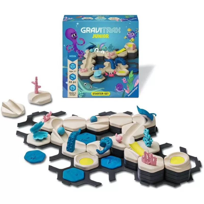 Marmorbahn-Baukasten Ravensburger GraviTrax Junior Starter-Set S Wüstenstrecke, Modell 24585