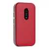 Feature-Phone Doro Leva E22 Klapphandy, 2,8 Zoll (7,11 cm) Anzeige, Single SIM, 0,3 MP Kamera, 1150 mAh, 127,8 g, Rot/Weiß