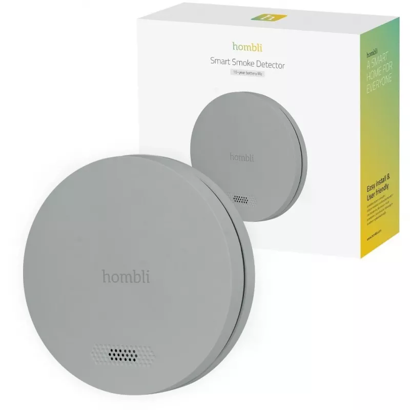Rauchmelder Hombli HBSA-0108 kabellos fotoelektrisch 3V Lithium