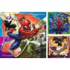 Puzzle 3x49 Teile Spiderman