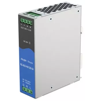 Netzteil RUIJIE RG-NIS-PA120-54 120W, AC 100–240V, 50/60Hz, -40–70°C, 125×35×110mm, 480g