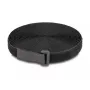 DeLOCK Klettband 3 m x 20 mm schwarz Nylon