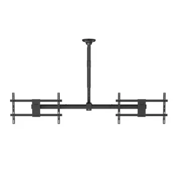 Deckenhalterung MACLEAN MC-111 B für zwei Fernseher, max. Belastung 2×40 kg, max. VESA 600×400