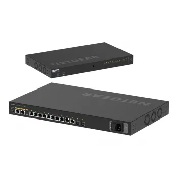 NETGEAR M4250-10G2XF-PoE++ Managed L2/L3 Gigabit Ethernet (10/100/1000) Power over Ethernet (PoE) 1U Schwarz