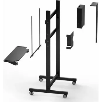 PC-Fach Kindermann 4004000201 Schwarz Metall 288x100x418mm