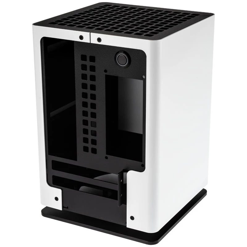 HGC Osmi 3.1 Aluminium Mini-ITX-Gehäuse - weiß