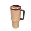 Thermobecher mit Teleskopstrohhalm Kambukka Rio Tumbler 950 ml Almond Dream
