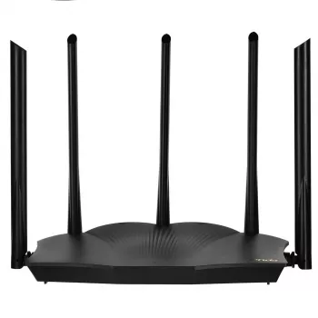 Tenda TX12 PRO Wireless-Router Fast Ethernet Dualband (2,4 GHz / 5 GHz) Schwarz