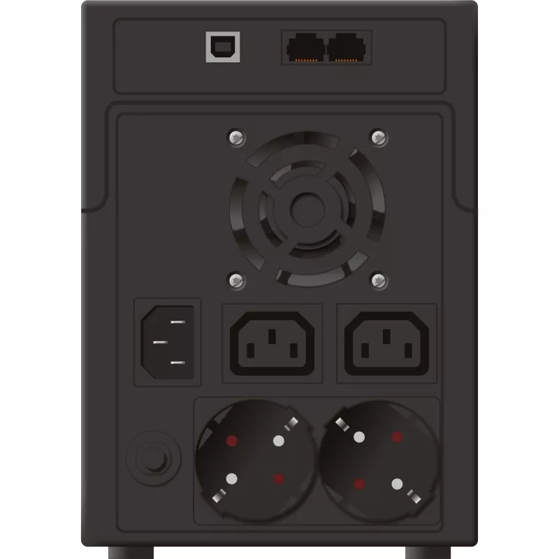 PowerWalker VI 2200 SHL Schuko USV Line-Interactive 2,2 kVA 1200 W 4 AC-Ausgänge