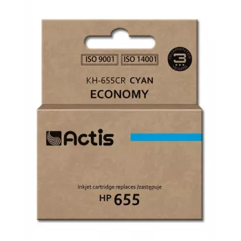 Actis KH-655CR Tinte (Ersatz für HP 655 CZ110AE; Standard; 12 ml; Cyan)