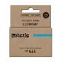 Actis KH-655CR Tinte (Ersatz für HP 655 CZ110AE; Standard; 12 ml; Cyan)
