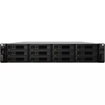 Synology SA3200D NAS-Server, 12 Einschübe, Rack-montierbar, RAID 0/1/5/6/10/JBOD/RAID F1, 16 GB RAM, GbE/10GbE, iSCSI, 2U (SA3200D)