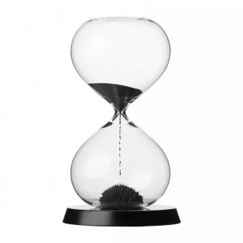 Hourglass Rituali Domestici Scorrendo U30793105B78 schwarz 13,5 x 23 cm Sanduhr