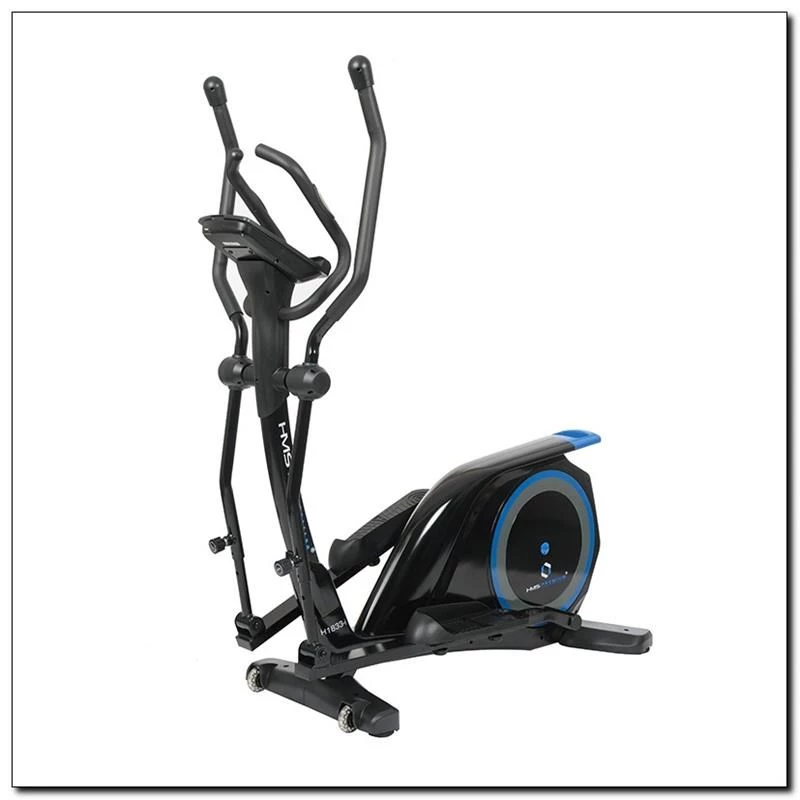 HMS Fitness H1833-i Elektromagnetischer Crosstrainer Schwarz, Blau