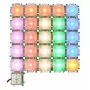 Lichtset ALLNET BrickRknowledge 7 Farben Lichtset Blau Grün Orange Rot Warmweiß Gelb