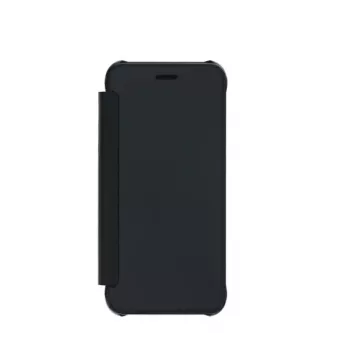 Handy-Brieftaschenhülle Tellur für iPhone 8 — Kunstleder, schwarz, mit Spiegel