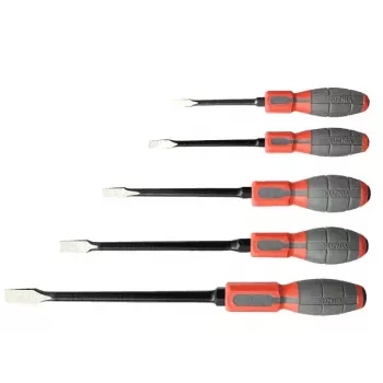 FORGE SCHRAUBENDREHER-Set 5-teilig RWWc 0,8x5,5, 1,0x6,5, 1,2x8,0, 1,6x10, 2,0x13