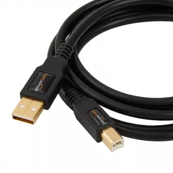 USB-A-auf-B-Kabel Captiva 80293, 3 m, schwarz