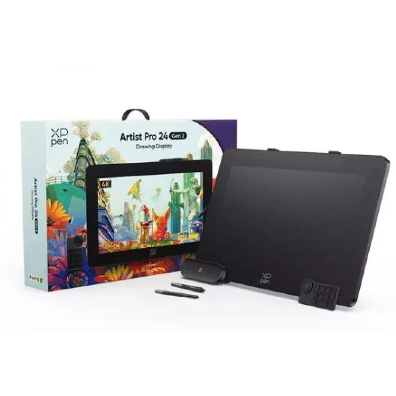 Drawing Display XP-Pen Artist Pro 24 (Gen 2) 23,8 Zoll 3840×2160 165Hz 526×296 mm aktive Fläche