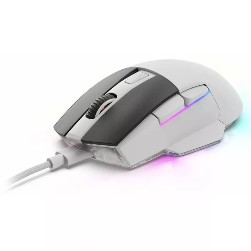 Sharkoon SGM50W Maus Gaming Rechtshänder RF Kabellos + USB Typ-A Optisch 6400 DPI