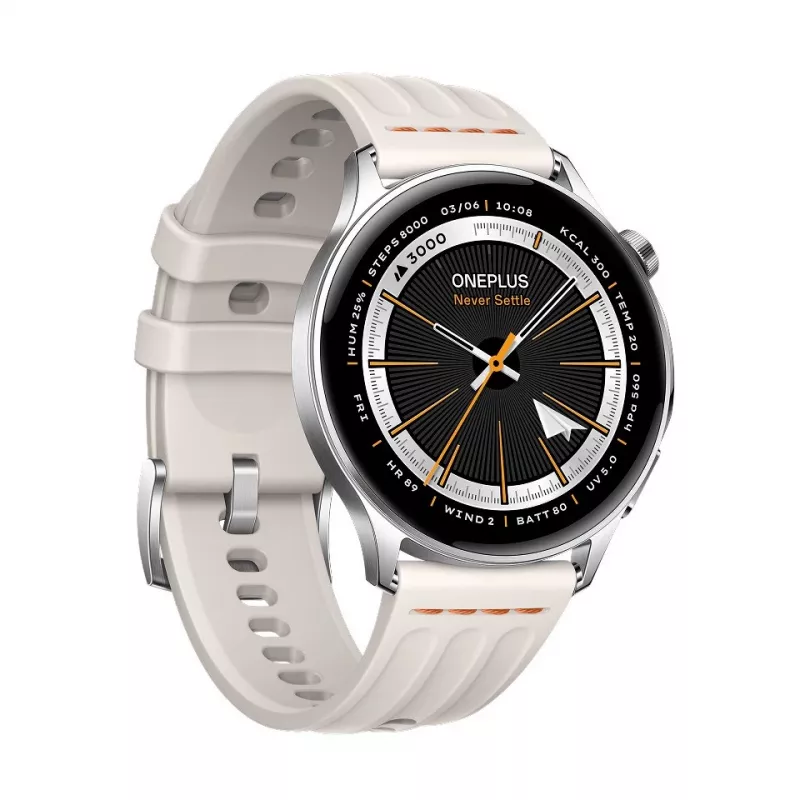 OnePlus Watch Lite – Smartwatch, Silber
